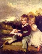 John Hoppner The Bowden Children Norge oil painting reproduction